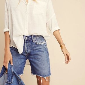 Agolde Rumi Mid Length Short Precision Size 28